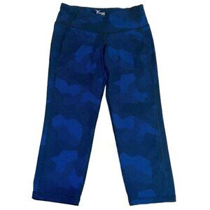 ❤️ OLD NAVY Active  Capri Leggings Blue Pull On Size Small